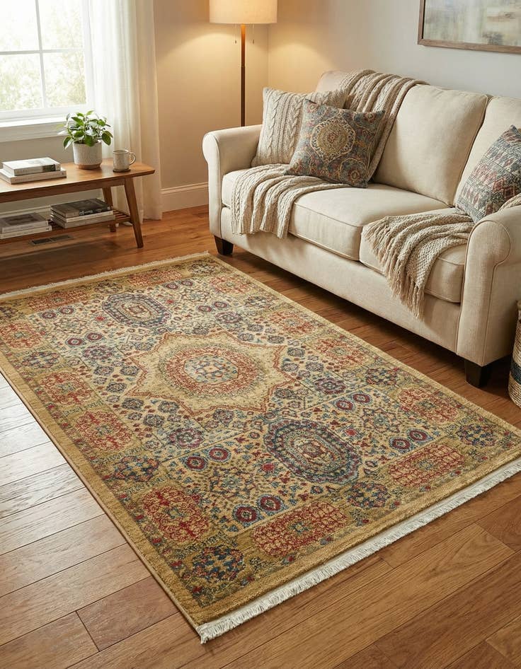 Detail image of 3' x 5' 3 Mamluk Rug