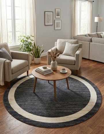 7' 10 x 7' 10 Angelica Round Rug