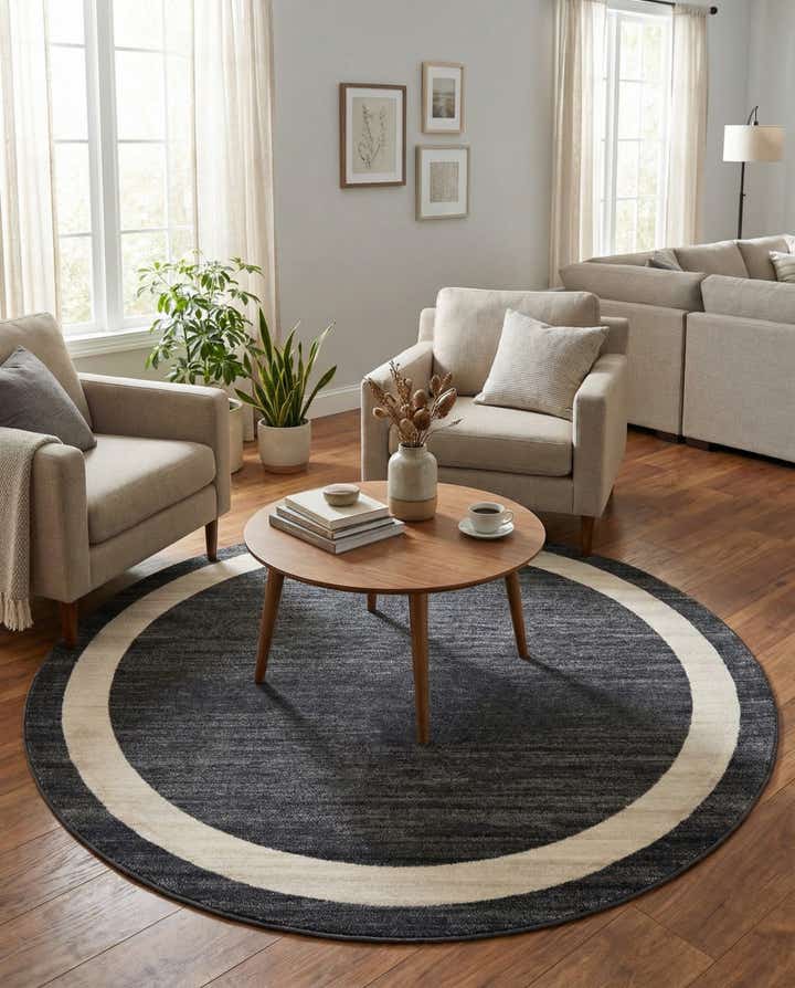 7' 10 x 7' 10 Angelica Round Rug