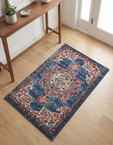 Navy Blue Arcadia Rug