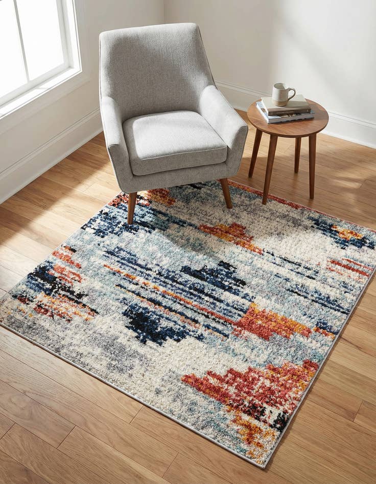 Detail image of 4' x 4' Tucson Square Rug