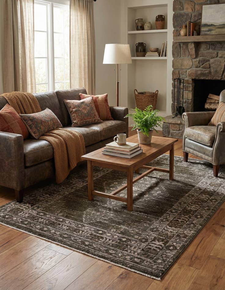 Detail image of 5' x 7' 7 Grand Tradition Rug