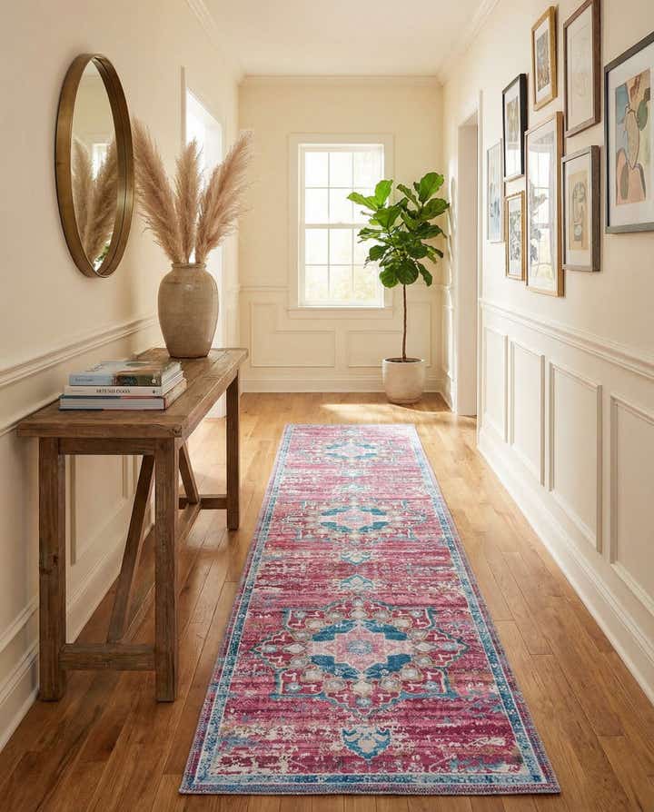 2' x 9' 10 Washable Renaissance Runner Rug