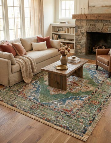 Green Isabella Rug