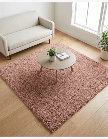 5' x 5' Everyday Shag Square Rug