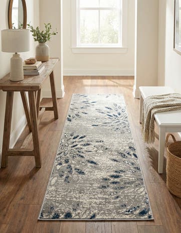 Gray Charleston Runner Rug