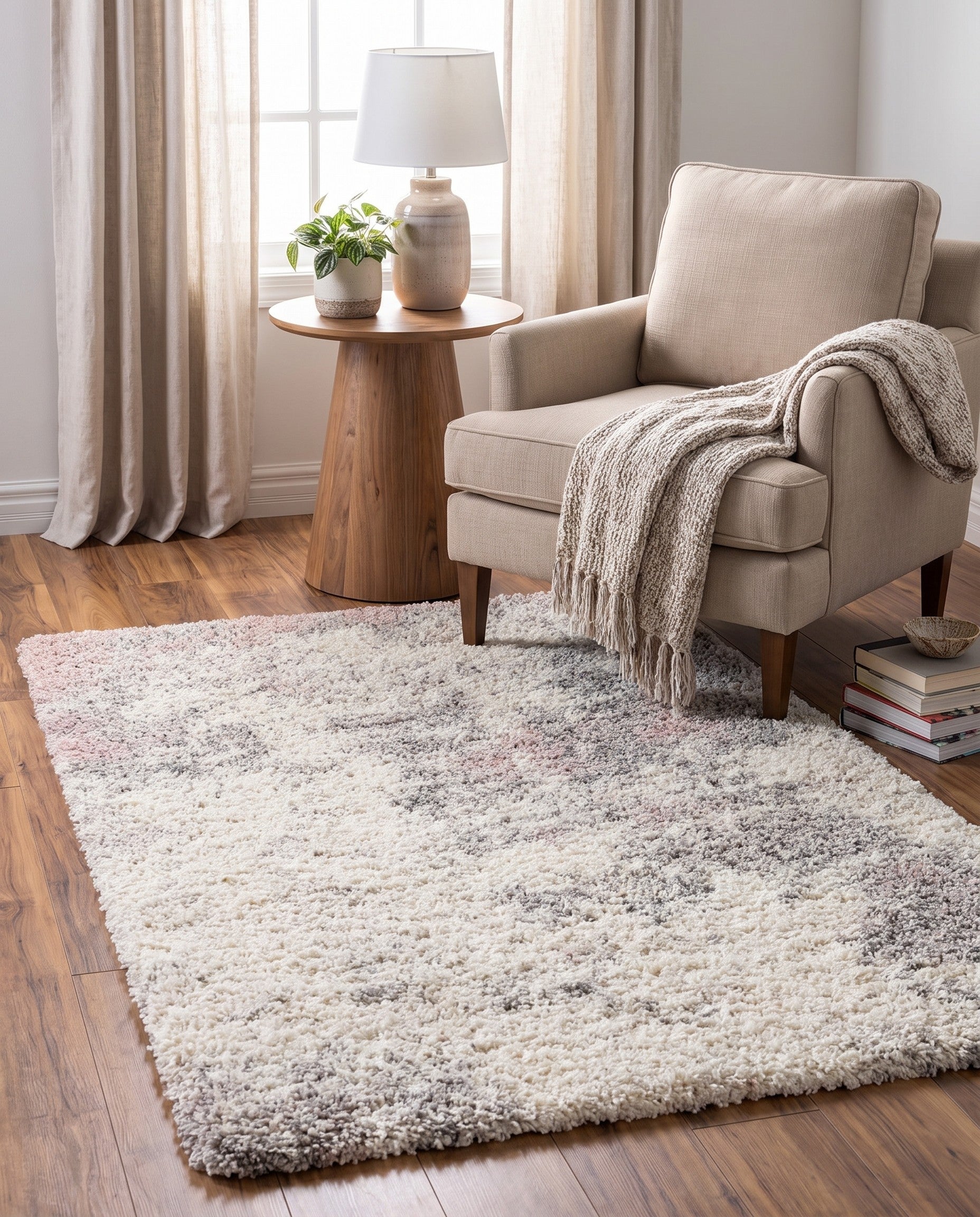 3' 3 x 5' 3 Soft Touch Shag Rug