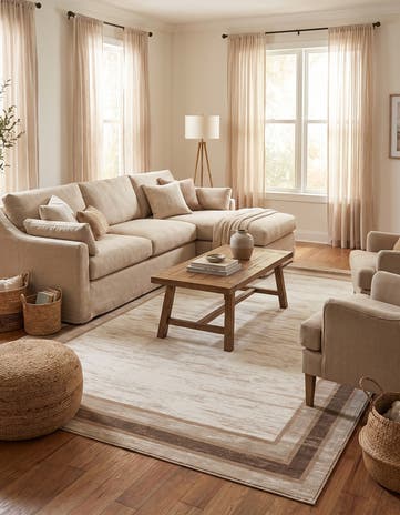 Ivory Laguna Rug
