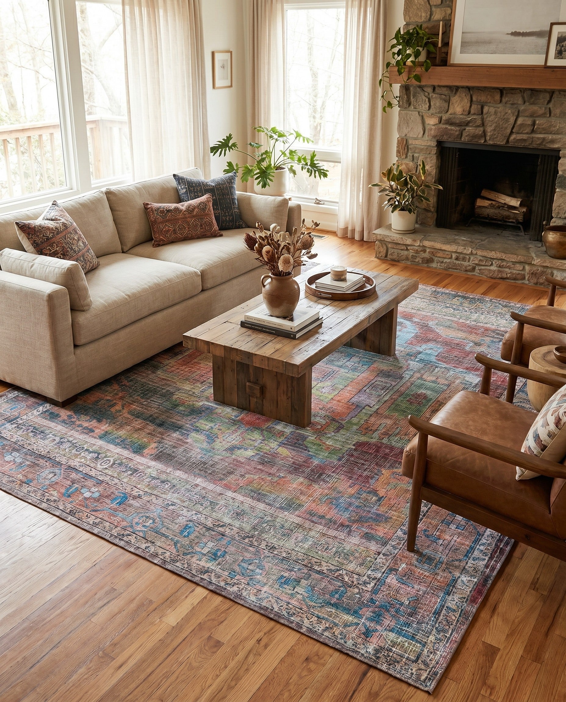 Washable Maahru Rug