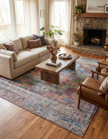 10' 6 x 13' Washable Maahru Rug
