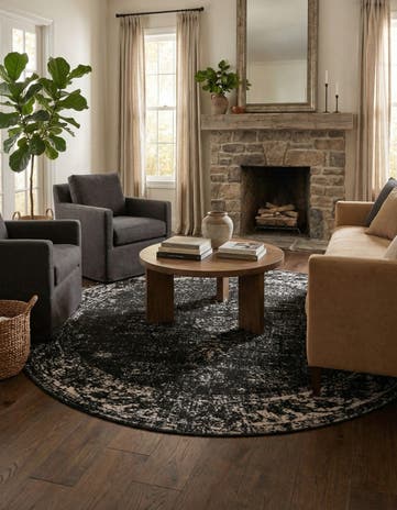 7' 10 x 7' 10 Monte Carlo Round Rug