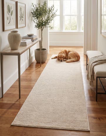 Beige Essence Runner Rug