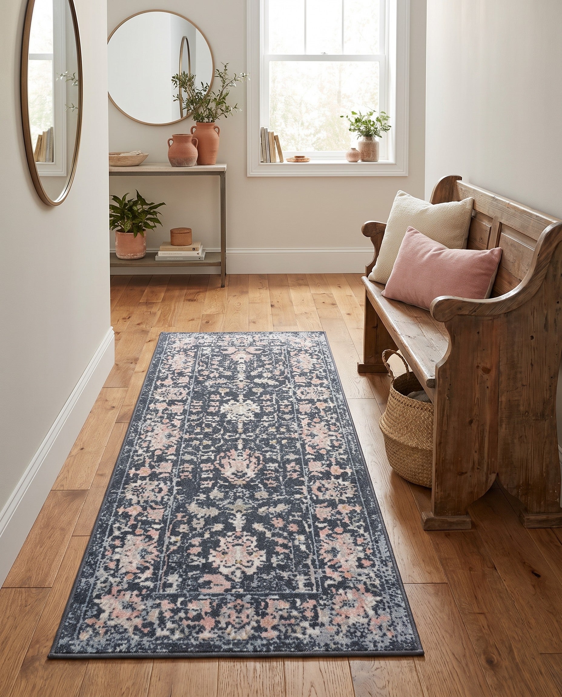 2' x 5' Kamala Washable Runner Rug