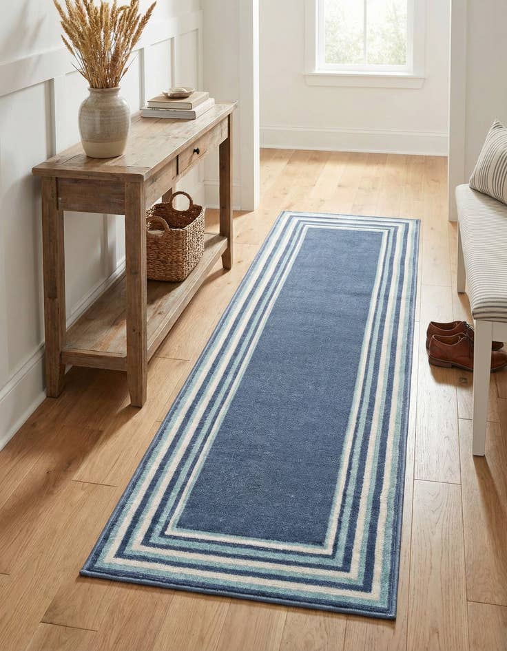 Detail image of 2' x 6' Lotus Runner Rug