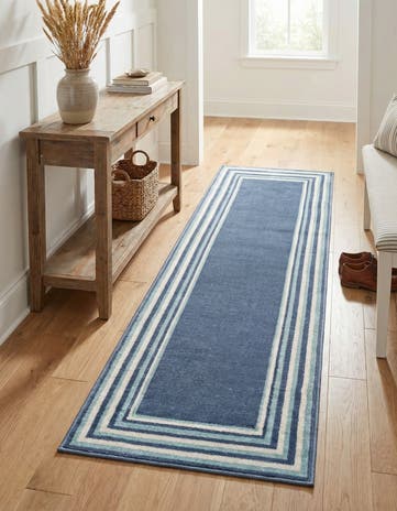 Blue Loto Alfombra Pasillera