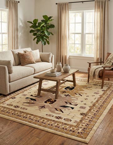 7' 10 x 10' Heris Rug