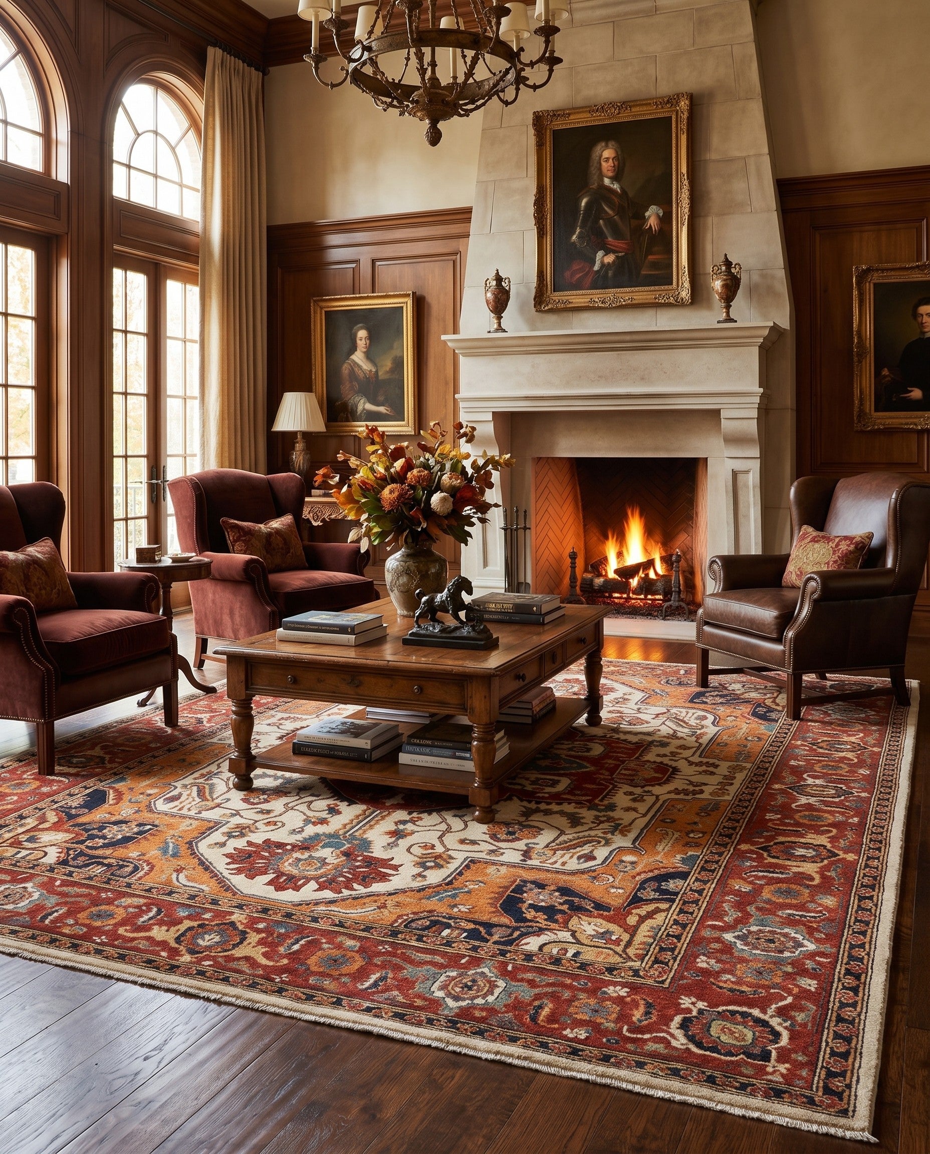 8' 11 x 12' Hand Knotted Ariana Rug