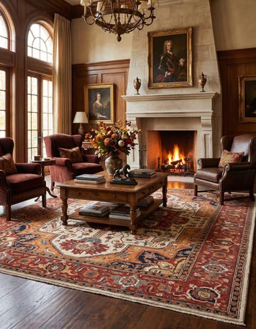 8' 11 x 12' Hand Knotted Ariana Rug
