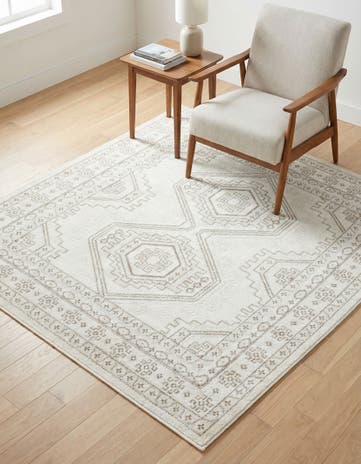 5' 3 x 5' 3 Charlotte Square Rug