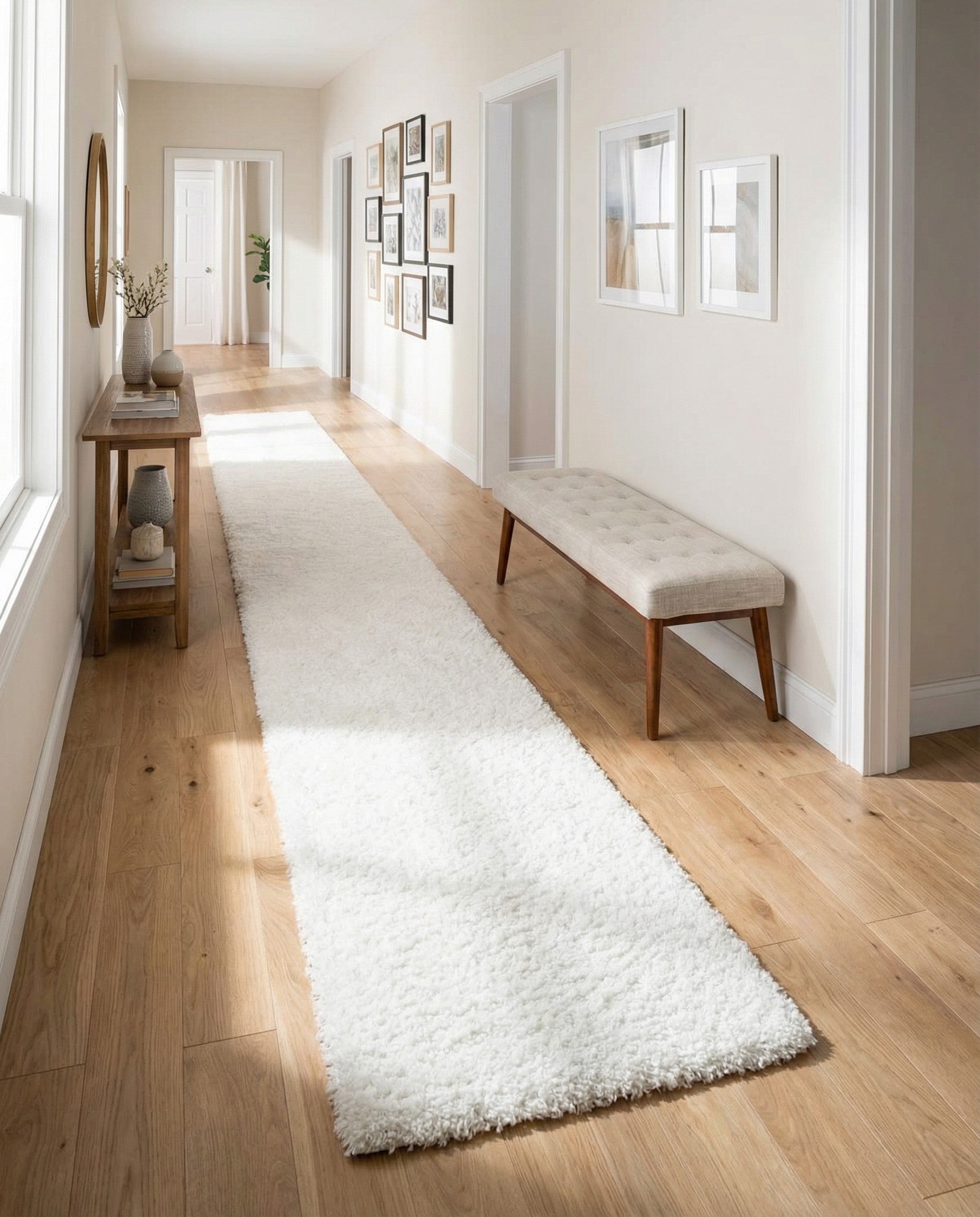 Primary image 2' 6 x 19' 8 Everyday Shag Runner Rug