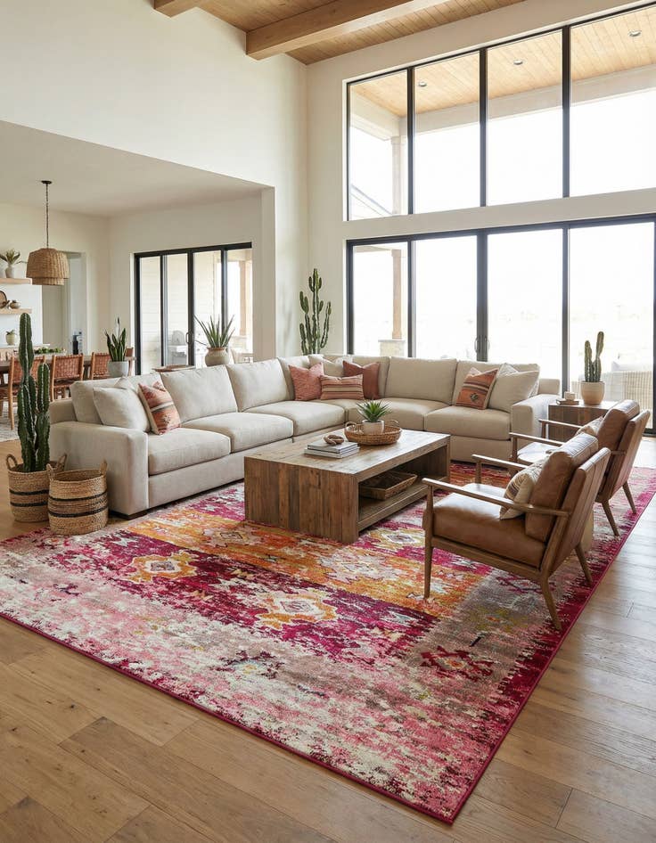 Detail image of 10' 6 x 16' 5  Washable Alta Rug