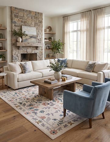 305cm x 305cm Blossom Square Rug