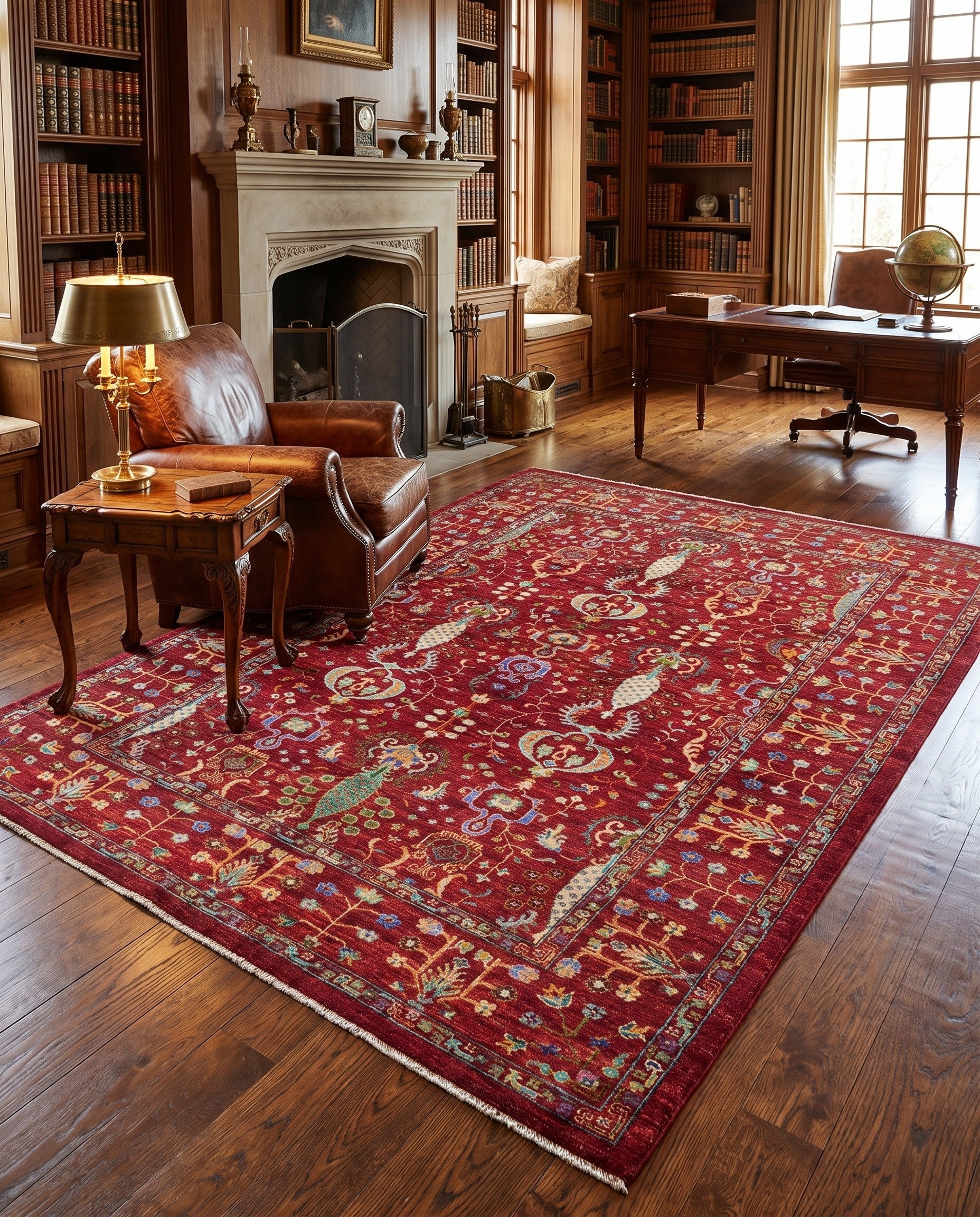 5' 10 x 7' 9 Hand Knotted Ariana Ziegler Rug