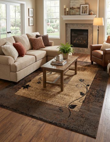 7' 10 x 11' Cafe Rug