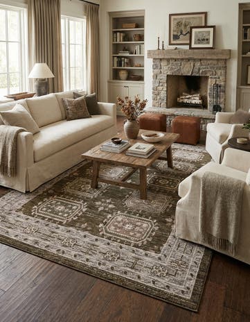 9' x 12' 6 Grand Tradition Rug