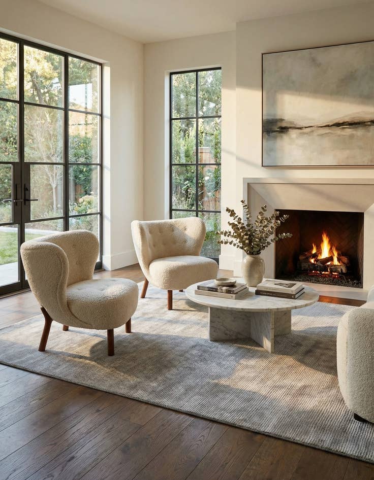 Detail image of 4' 8 x 6' 8 Hand Knotted Nepal Rug