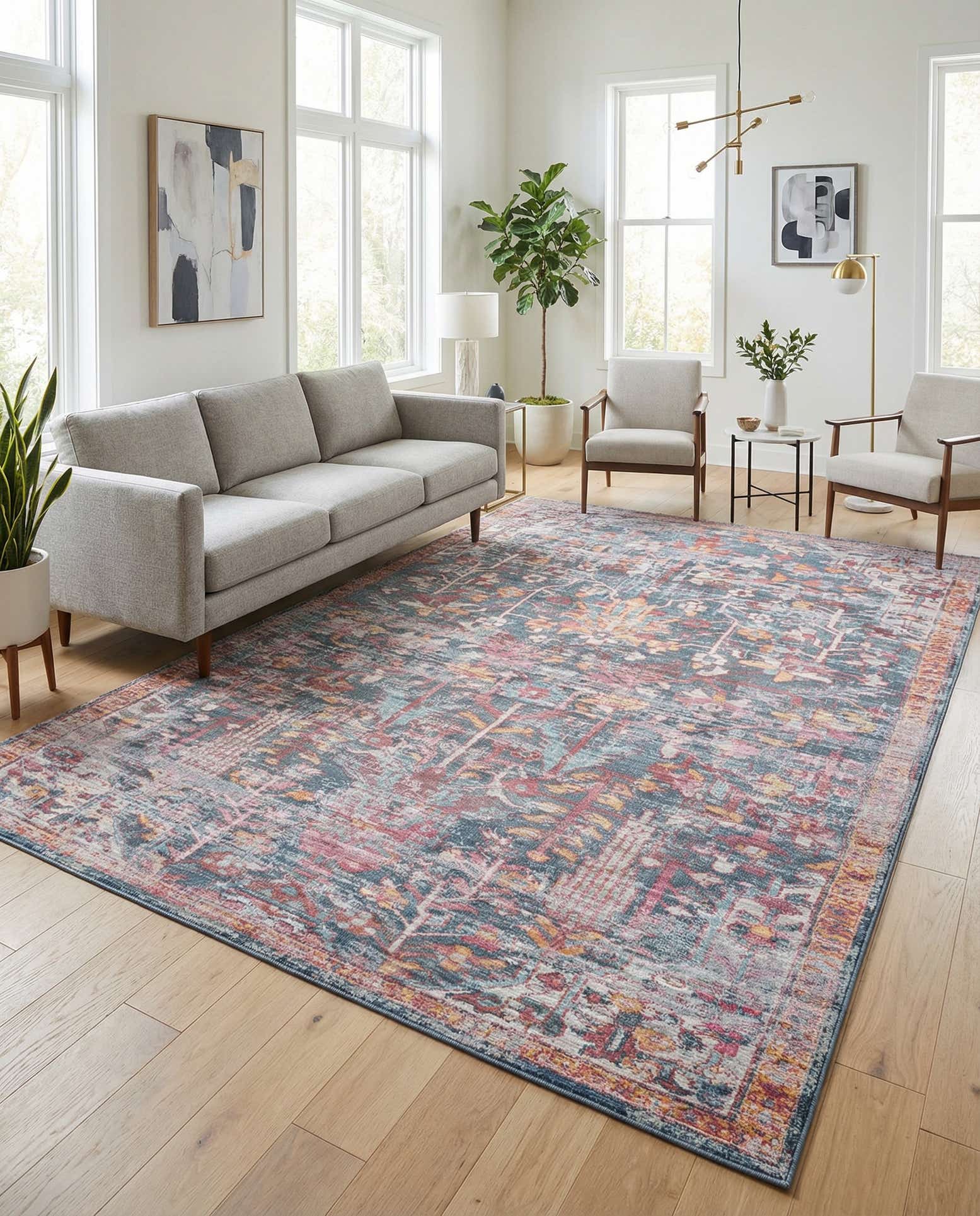 7' 10 x 10' Washable Maahru Rug