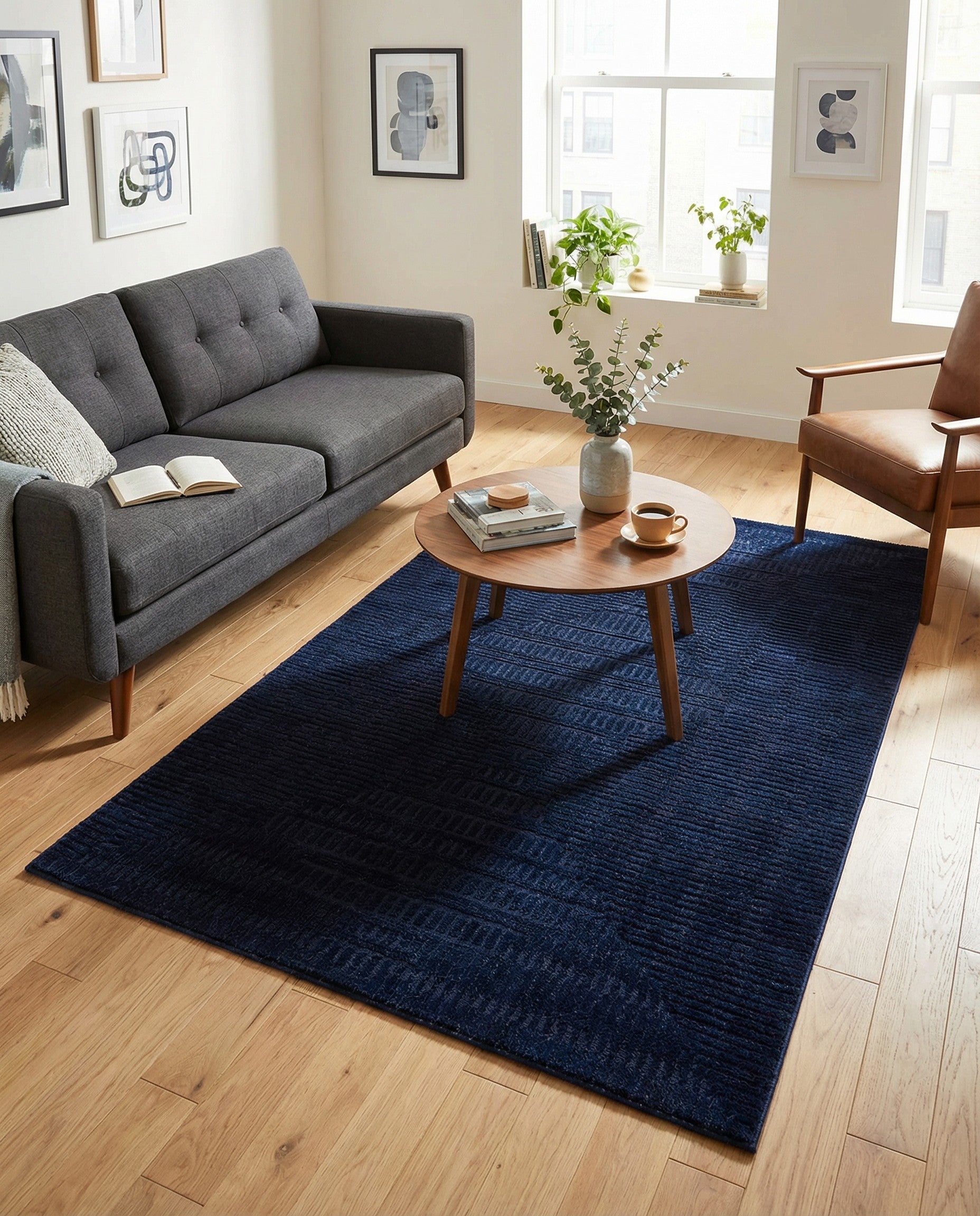  5' x 8' Textura Designer Rug