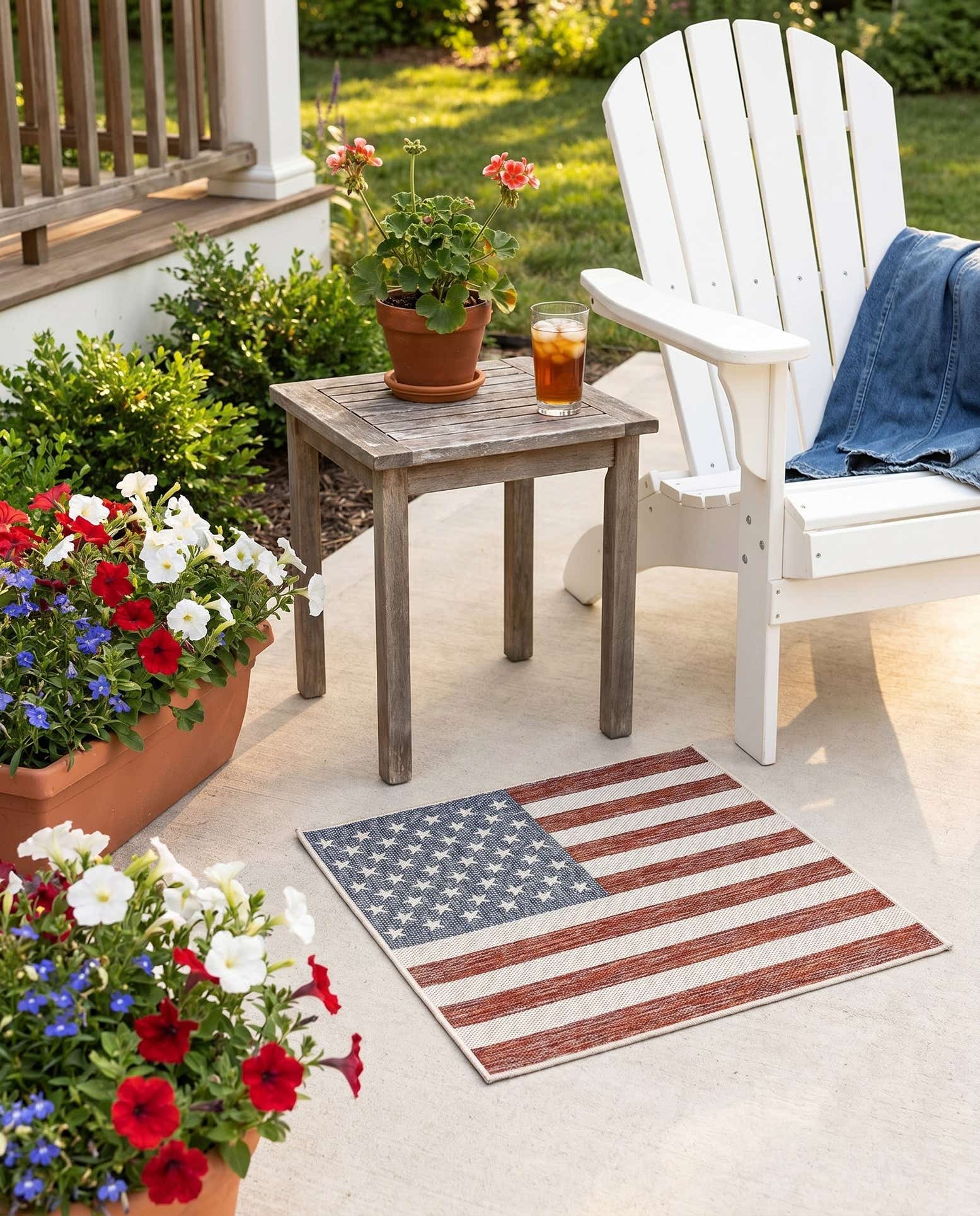1' 4 x 1' 4 Easy-Clean Jill Zarin Indoor / Outdoor Sample Rug