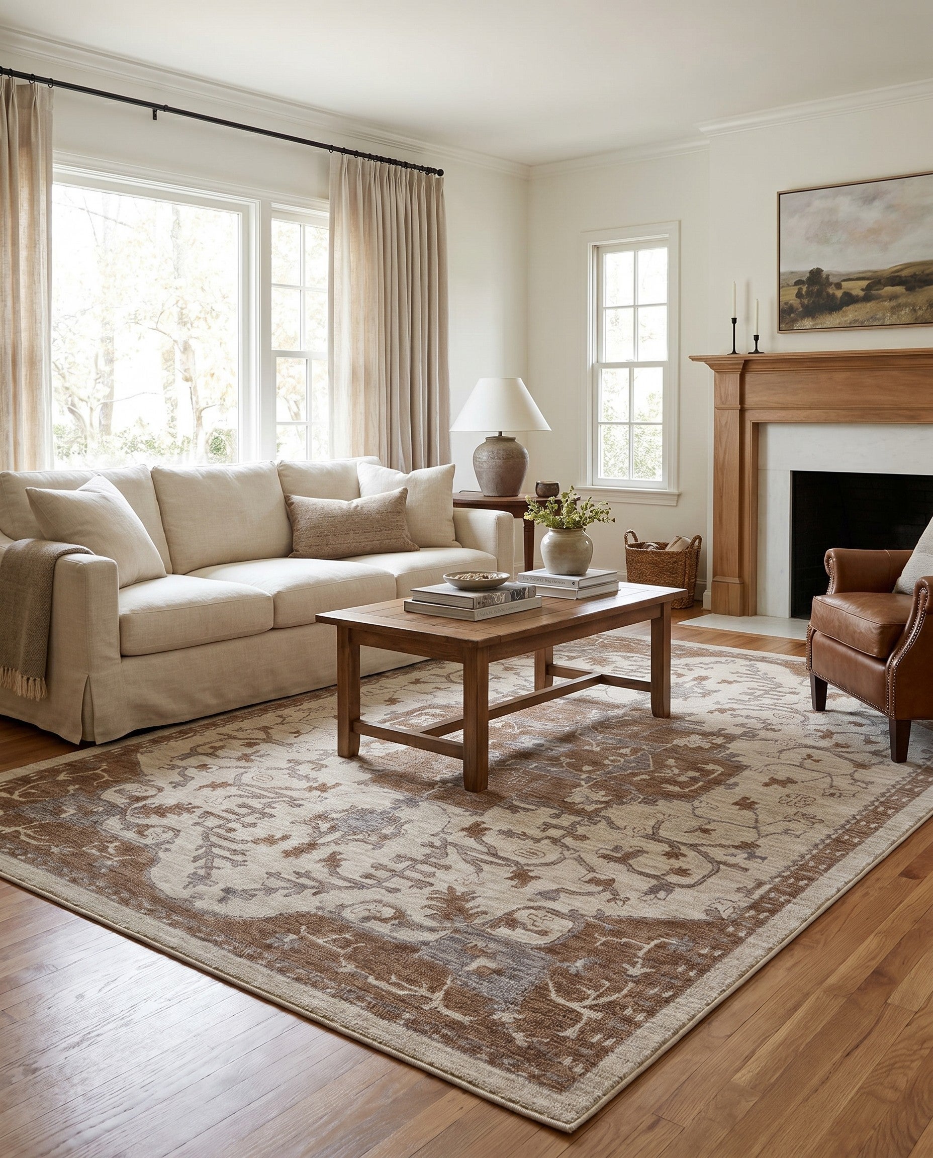 9' x 12' 6 Grand Tradition Rug