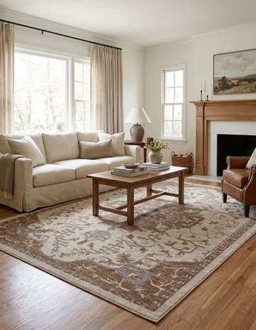 9' x 12' 6 Grand Tradition Rug