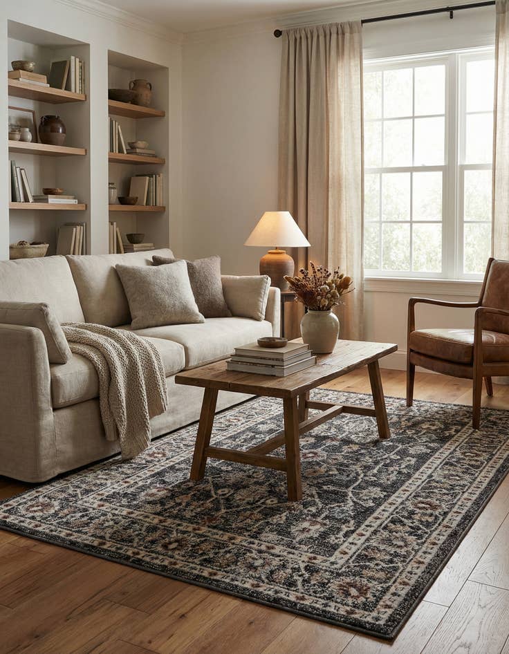 Detail image of 4' x 6' Eco Traditional Rug