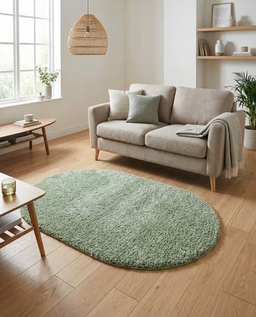  3' x 5' 3 Zermatt Shag Oval Rug