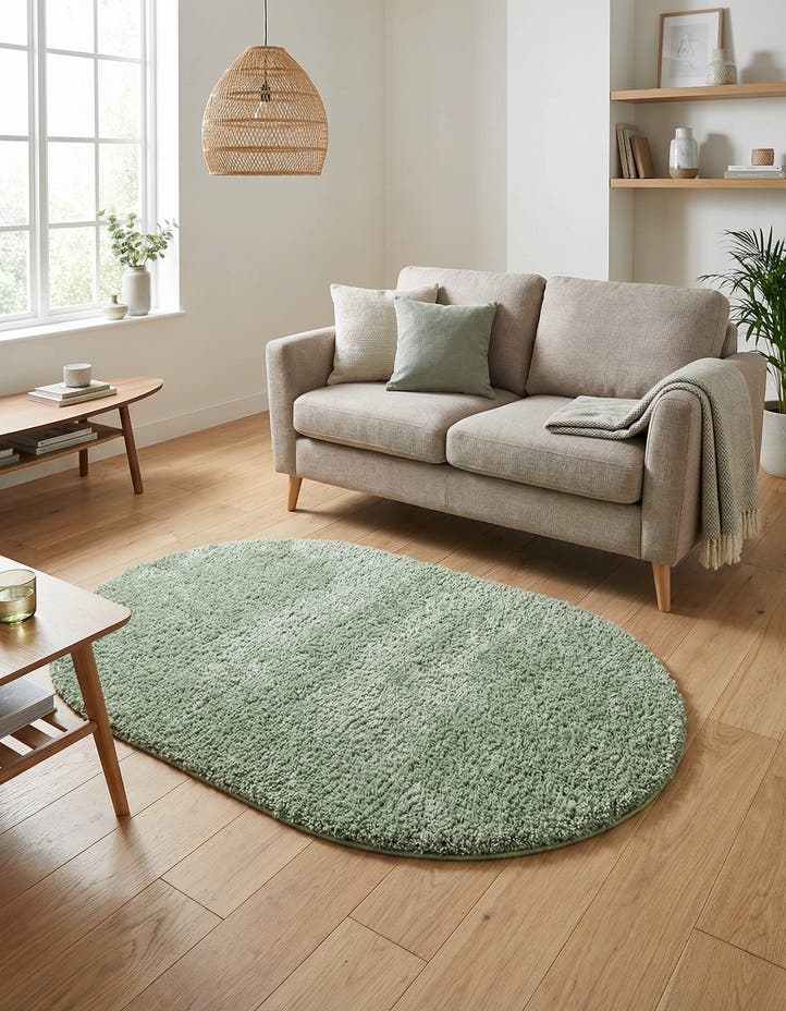 3' x 5' 3 Zermatt Shag Oval Rug