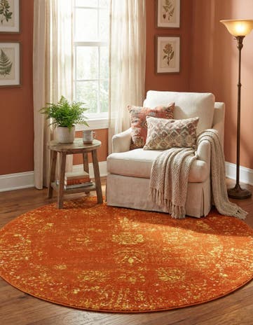 7' x 7' Monte Carlo Round Rug