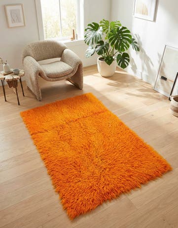 3' x 5' 3 Hand Knotted Moroccan Wool Rug
