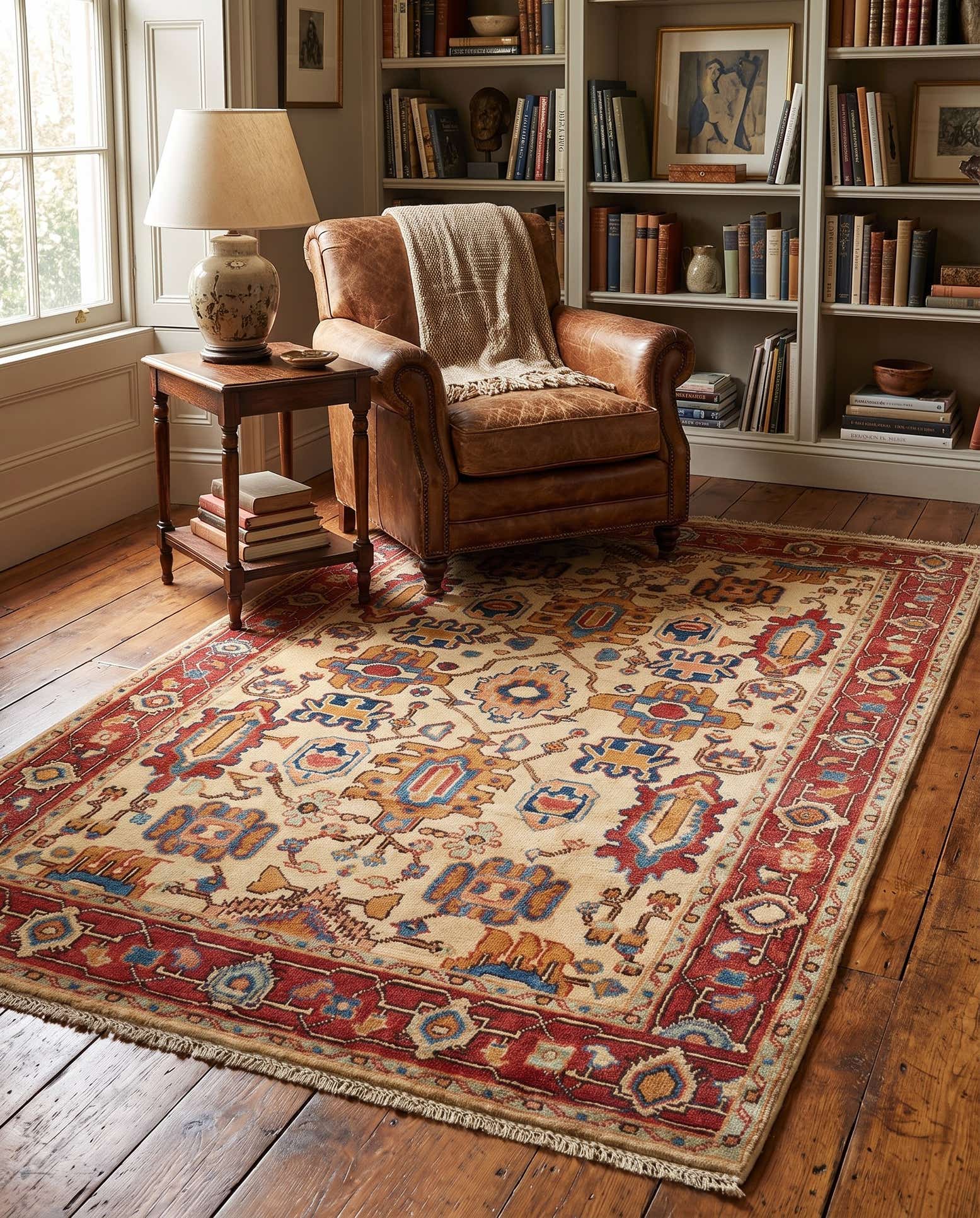 115cm x 175cm Hand Knotted Kazak Rug