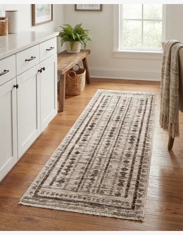 Ivory Grand Tradition Runner Rug