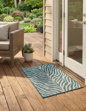 2' x 3' Easy-Clean Safari Indoor / Outdoor Rug
