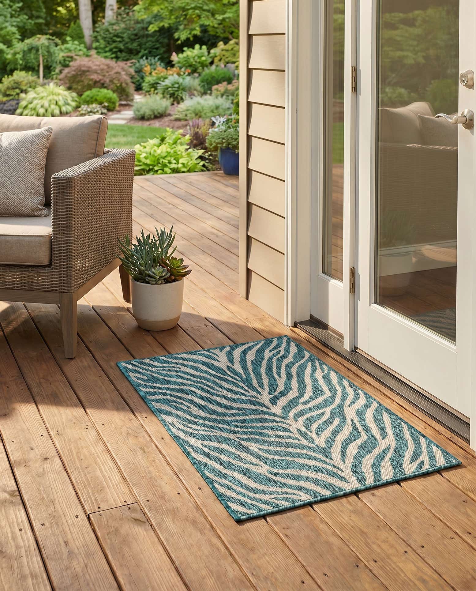2' x 3' Easy-Clean Safari Indoor / Outdoor Rug