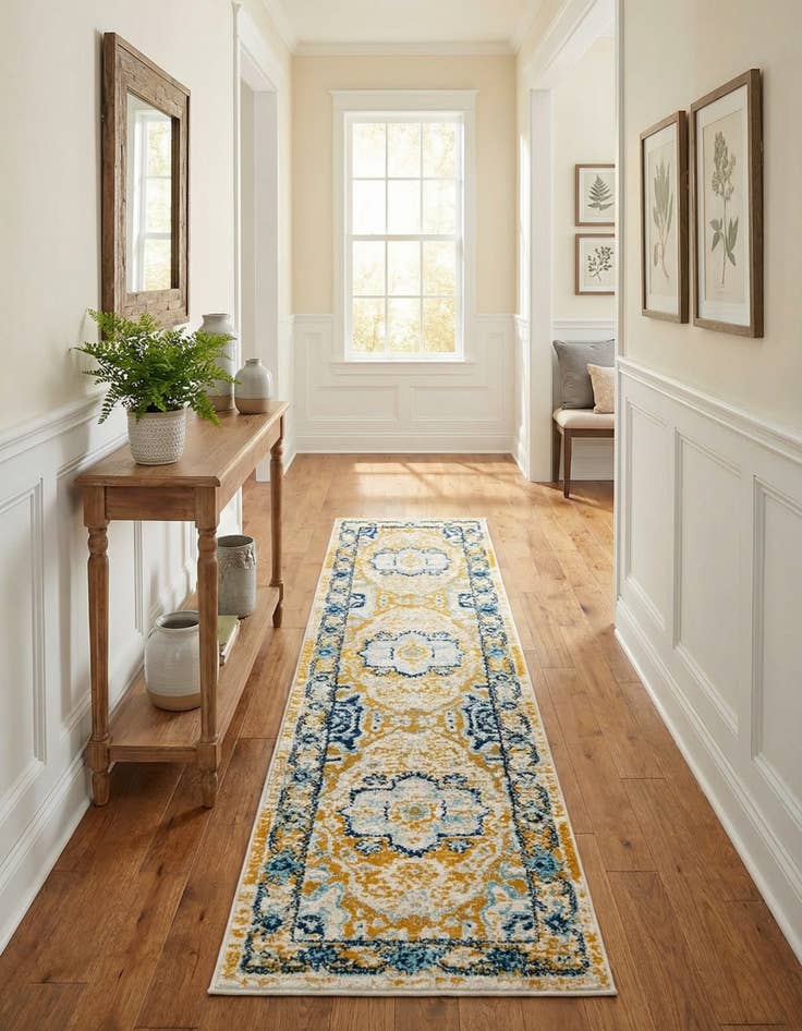 Detail image of 2' x 8' Madeline Vintage Runner Rug