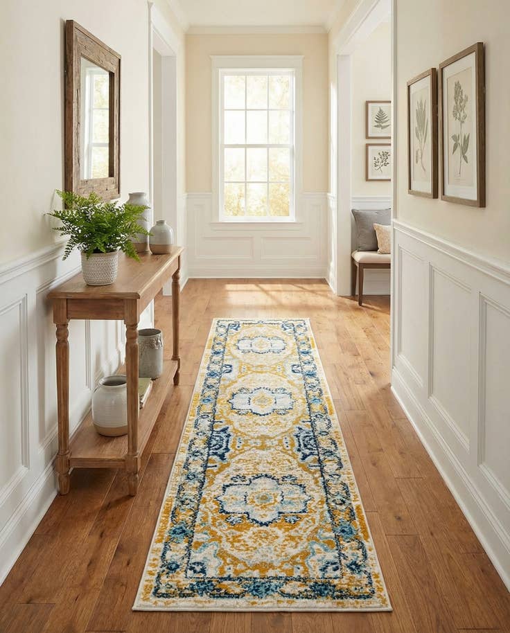 Detail image of 2' x 8' Madeline Vintage Runner Rug