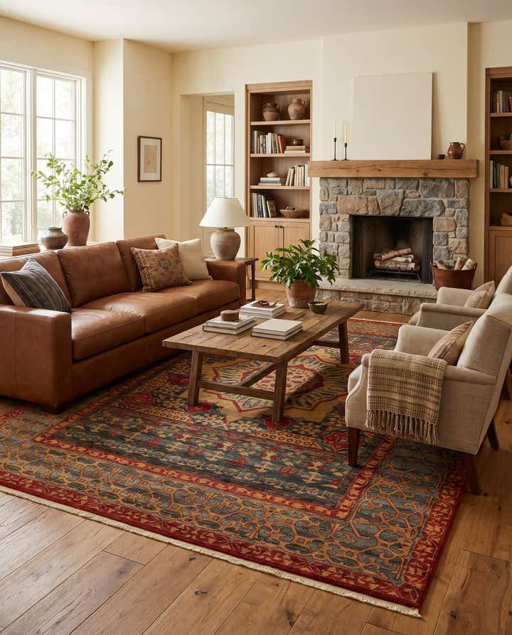 9' x 12' Mamluk Rug