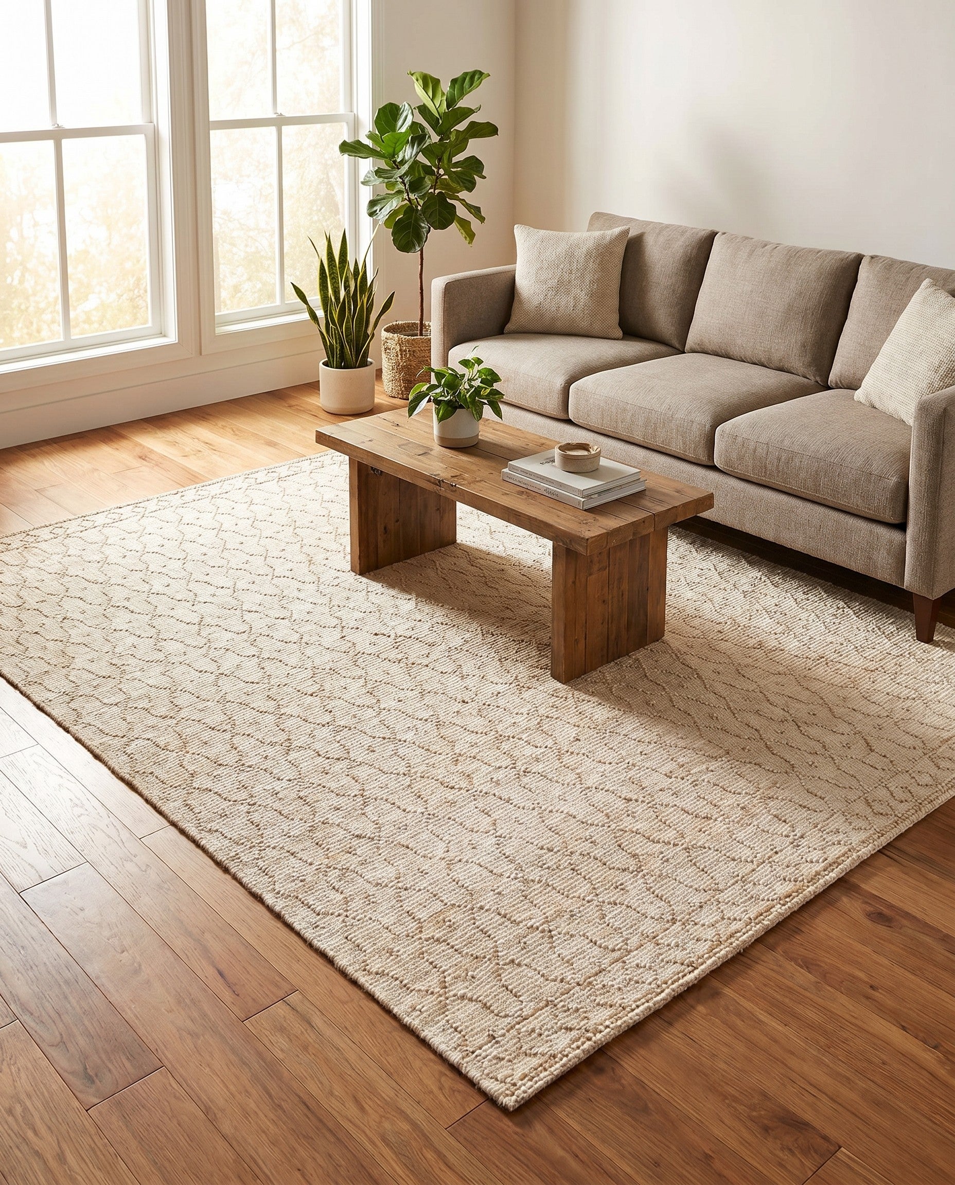 7' 10 x 10' Hand Woven Larsa Jute Rug