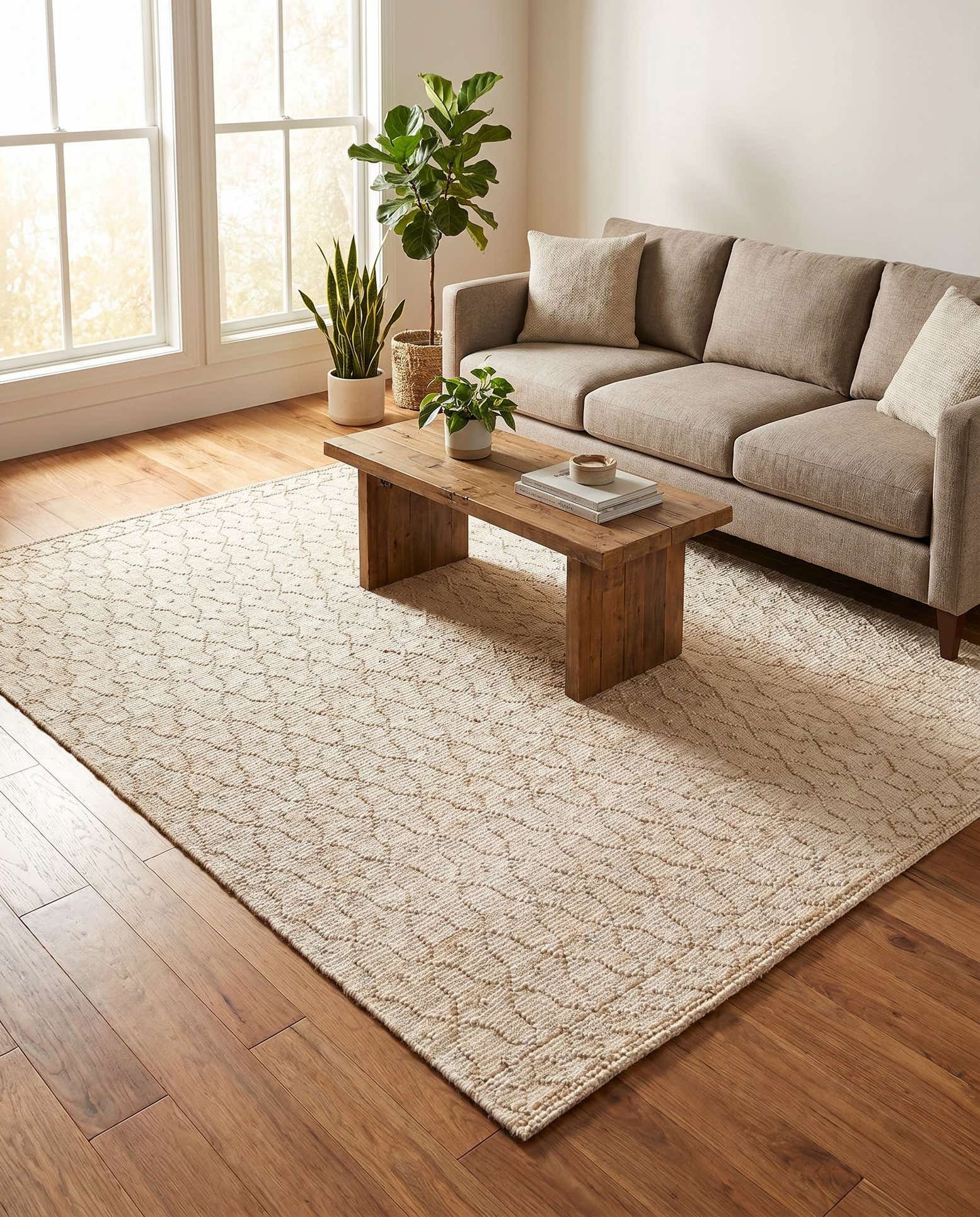 7' 10 x 10' Hand Woven Larsa Jute Rug