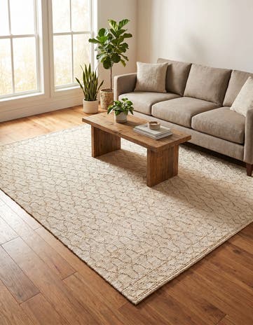 7' 10 x 10' Hand Woven Larsa Jute Rug
